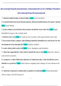 ATI Concept-Based Assessment &ndash; Comprehensive Clinical Scenario Practice Exam with Answers&lpar;2025&sol;2026&rpar;