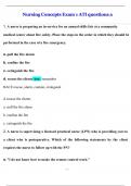 ATI Nursing Concepts Exam 1 &ndash; Complete Question Bank with Rationales&lpar;2025&sol;2026&rpar;