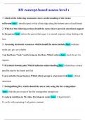 RN Concept-Based Assessment Level 1 &ndash; ATI Practice Exam with Answers and Clinical Scenarios&lpar;2025&sol;2026&rpar;