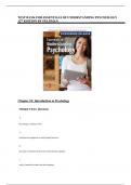 TEST BANK FOR Essentials of Understanding Psychology&colon; 2024 Release ISE Paperback 14th Edition by Robert Feldman &comma; ISBN&colon; 9781265201494 &vert;All Chapters Verified&vert; Guide A&plus;