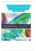 COMPLETE TEST BANK For Pharmacology A Patient-Centered Nursing Process Approach&comma; 11th Edition by Linda E&period; McCuistion &vert; ALL Chapter's 1 - 58