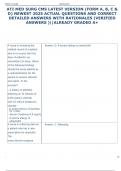 ATI Med-Surg Test Bank - Updated Practice Questions & Answers 2024-2025