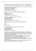 PRAXIS 5354 CIRRUS PRACTICE TEST QUESTIONS