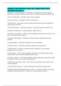AIPMM CPM CERTIFICATION 2025 QUESTIONS WITH ANSWERS RATED A&plus;