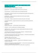 AIPMM CPM EXAM SCRIPT 2025 QUESTIONS WITH ANSWERS RATED A&plus;