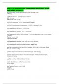 AIR EVAC EVALUATION EXAM 2025 QUESTIONS WITH ANSWERS RATED A&plus;