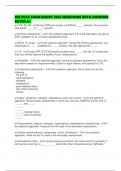 AIR EVAC EXAM SCRIPT 2025 QUESTIONS WITH ANSWERS RATED A&plus;