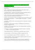 AIR EVAC EXAMINATION SET 2025 QUESTIONS WITH ANSWERS RATED A&plus;