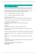 ATSSA TRAFFIC CONTROL SUPERVISOR 2025 QUESTIONS WITH ANSWERS RATED A&plus;