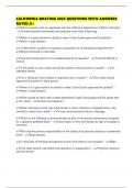 CALIFORNIA BOATING 2025 QUESTIONS WITH ANSWERS RATED A&plus;