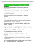 CCHI ETHICS EXAM 2025 QUESTIONS WITH ANSWERS RATED A&plus;