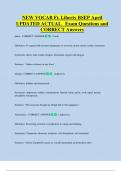NEW VOCAB Ft&period; Liberty BSEP April  UPDATED ACTUAL   Exam Questions and  CORRECT Answers