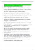DENTAL LAWS AND INFECTION CONTROL COMPREHENSIVE EXAM 2025 QUESTIONS WITH ANSWERS RATED A&plus;