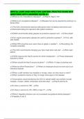DENTAL LAWS AND INFECTION CONTROL PRACTICE EXAM 2025 QUESTIONS WITH ANSWERS RATED A&plus;