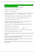 FLORIDA STATE BUSINESS AND FINANCE 2025 QUESTIONS WITH ANSWERS RATED A&plus;
