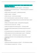 HAWAII MASSAGE EXAM SCRIPT 2025 QUESTIONS WITH ANSWERS RATED A&plus;