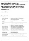 NRNP 6566 WK1-5 Midterm 2025 COMPREHENSIVE EXAM QUESTIONS WITH DETAILED VERIFIED AND 100&percnt; CORRECT ANSWERS BRAND NEW EXAM ALREADY GRADED A&plus;&excl;&excl;