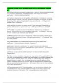 NCOSE ASEP EXAM STUDY 2025 QUESTIONS WITH ANSWERS RATED A&plus; Incremental and Iterative Development &lpar;IID&rpar; - Represent a practical and useful approach that allows a project to provide an initial capability followed by successive deliveries to reach desired SO