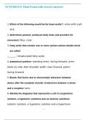 ECPI BIO111 Final Exam with correct answers