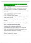 MDARD COMMERCIAL PESTICIDE TEST 2025 QUESTIONS WITH ANSWERS RATED A&plus;