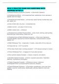 NCAC II PRACTICE EXAM 2025 QUESTIONS WITH ANSWERS RATED A&plus;
