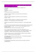 NEVADA NOTARY EXAM STUDY GUIDE 2025 QUESTIONS WITH ANSWERS RATED A&plus;