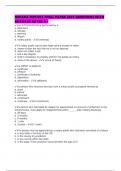 NEVADA NOTARY FINAL PAPER 2025 QUESTIONS WITH ANSWERS RATED A&plus;