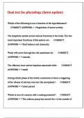 final test for physiology &lpar;latest update&rpar;