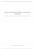 MAT225 Module 2 &ndash; Problem Set&colon;2025&sol;2026 updated