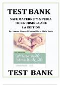 Test Bank For Safe Maternity & Pediatric Nursing Care 2nd Edition By Luanne Linnard-Palmer&semi; Gloria Haile Coats &lpar; &rpar; &sol; 9780803697348 &sol; Chapter 1-38 &sol; Complete Questions and Answers A&plus;
