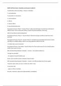 NURP 424 Pharm Exam 1 Questions and Answers Graded A&plus;