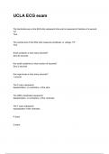 UCLA ECG exam &lpar;2025&sol;2026 NEWEST UPDATE&rpar; COMPLETE QUESTIONS AND VERIFIED ANSWERS ALREADY GRADED A&plus;&excl;&excl;