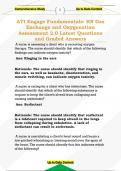 ATI Engage Fundamentals&colon; RN Gas  Exchange and Oxygenation  Assessment 2&period;0 Latest Questions  and Graded Answers 