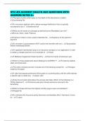 NYS LIFE ACCIDENT HEALTH 2025 QUESTIONS WITH ANSWERS RATED