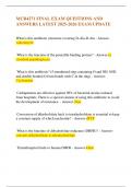 MCB4271 FINAL EXAM QUESTIONS AND ANSWERS LATEST 2025-2026 EXAM UPDATE