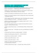 SONICWALL SNSA COMPREHENSIVE EXAM 2025 QUESTIONS WITH ANSWERS RATED A&plus;