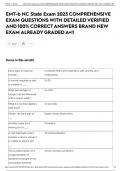 EMT-b NC State Exam 2025 COMPREHENSIVE EXAM QUESTIONS WITH DETAILED VERIFIED AND 100&percnt; CORRECT ANSWERS BRAND NEW EXAM ALREADY GRADED A&plus;&excl;&excl;