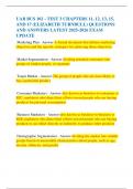 UAB BUS 102 - TEST 3 CHAPTERS 11&comma; 12&comma; 13&comma; 15&comma; AND 17 &lpar;ELIZABETH TURNBULL&rpar; QUESTIONS AND ANSWERS LATEST 2025-2026 EXAM UPDATE
