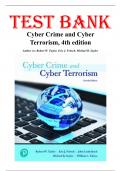 Cyber Crime and Cyber Terrorism Test Bank &ndash; 4th Edition &vert; Taylor&comma; Fritsch&comma; Saylor