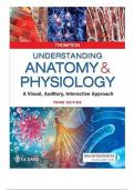 The Test Bank for Understanding Anatomy & Physiology&comma; 3rd Edition&comma; Gale Sloan Thompson