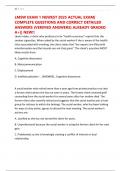 LMSW EXAM 1 NEWEST 2025 ACTUAL EXAM&vert; COMPLETE QUESTIONS AND CORRECT DETAILED ANSWERS &lpar;VERIFIED ANSWERS&rpar; ALREADY GRADED A&plus;&vert;&vert; NEW&excl;&excl;