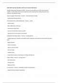 GSCM 201 Final Exam Questions with Correct Answers Fully Solved 