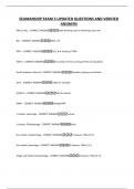 SEAMANSHIP EXAM 3 UPDATED QUESTIONS AND VERIFIED ANSWERS