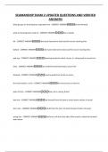 SEAMANSHIP EXAM 2 UPDATED QUESTIONS AND VERIFIED ANSWERS