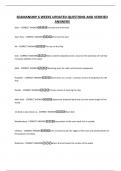 SEAMANSHIP 6 WEEKS UPDATED QUESTIONS AND VERIFIED ANSWERS