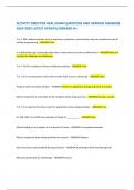 ACTIVITY DIRECTOR  EXAM 