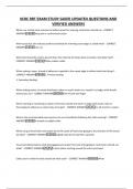 IICRC RRT EXAM STUDY GUIDE UPDATED QUESTIONS AND VERIFIED ANSWERS