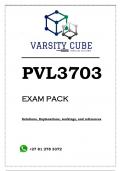 PVL3703 EXAM PACK 2023