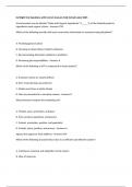 Eat Right Test Questions with Correct Answers Fully Solved Latest 2025
