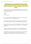 HESI GERIATRICS REAL EXAM QUESTIONS WITH 100&percnt; RATED CORRECT ANSWERS &lpar;ACCURATELY PASSED&rpar; 2025 LATEST UPDATED GET A&plus;